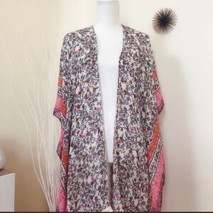 Rebecca Minkoff Floral Multicolor Scarf